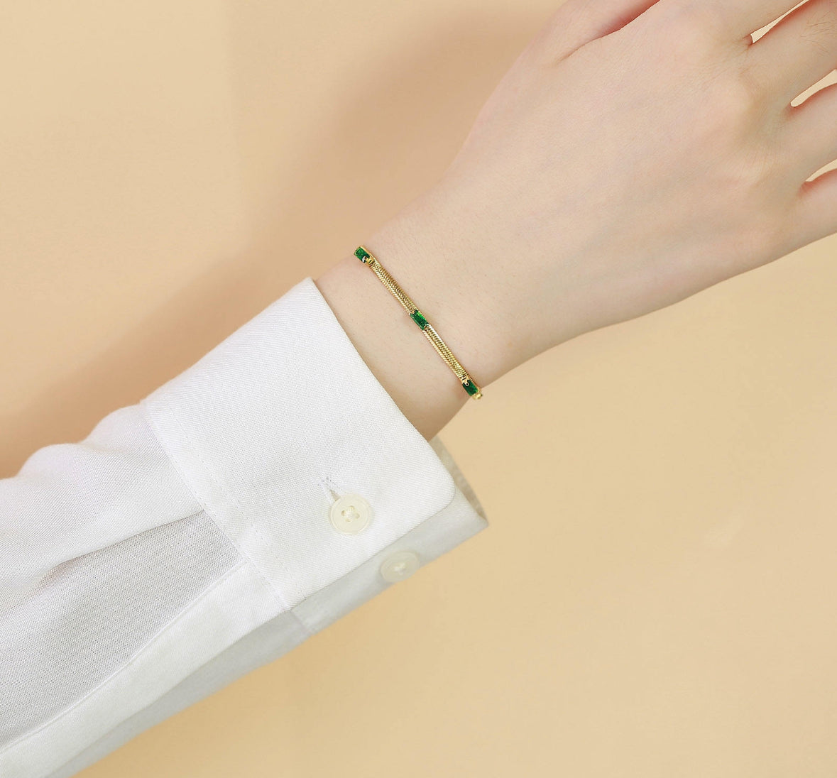 Green Zircon
Bracelet
