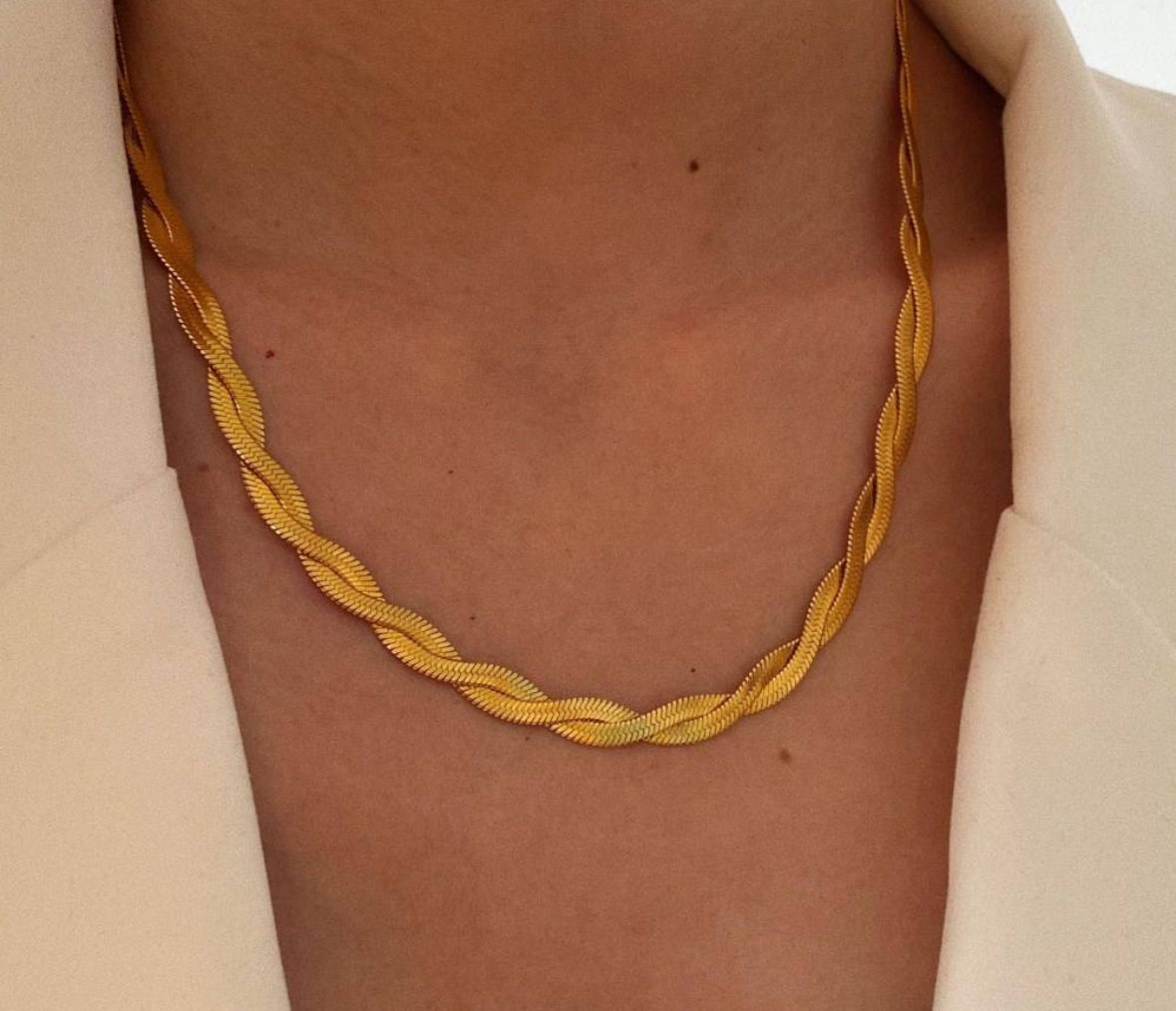 2 Layer Twisted
Flat Snake Chain
