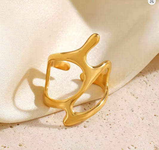 Irregular Hollow Ring