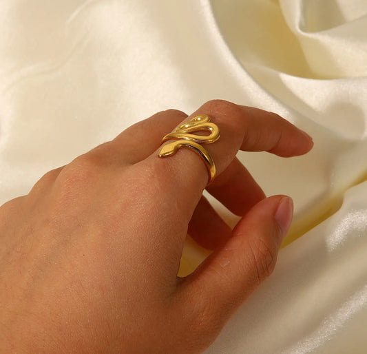 Trendy Snake Ring