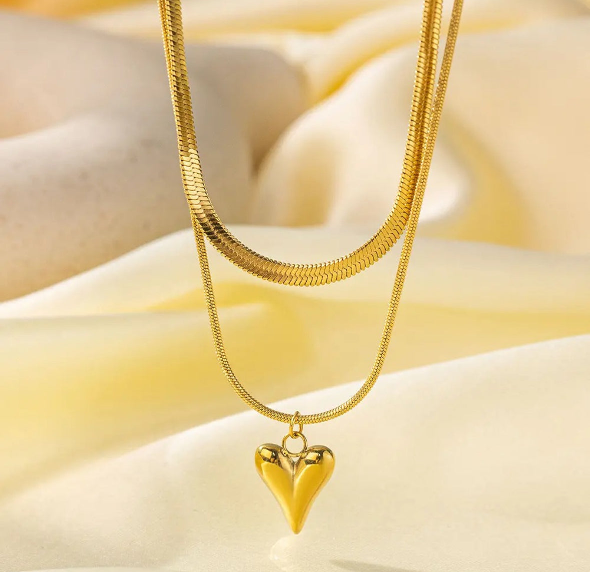 Dual Layer Heart
Pendant