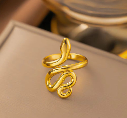 Trendy Snake Ring