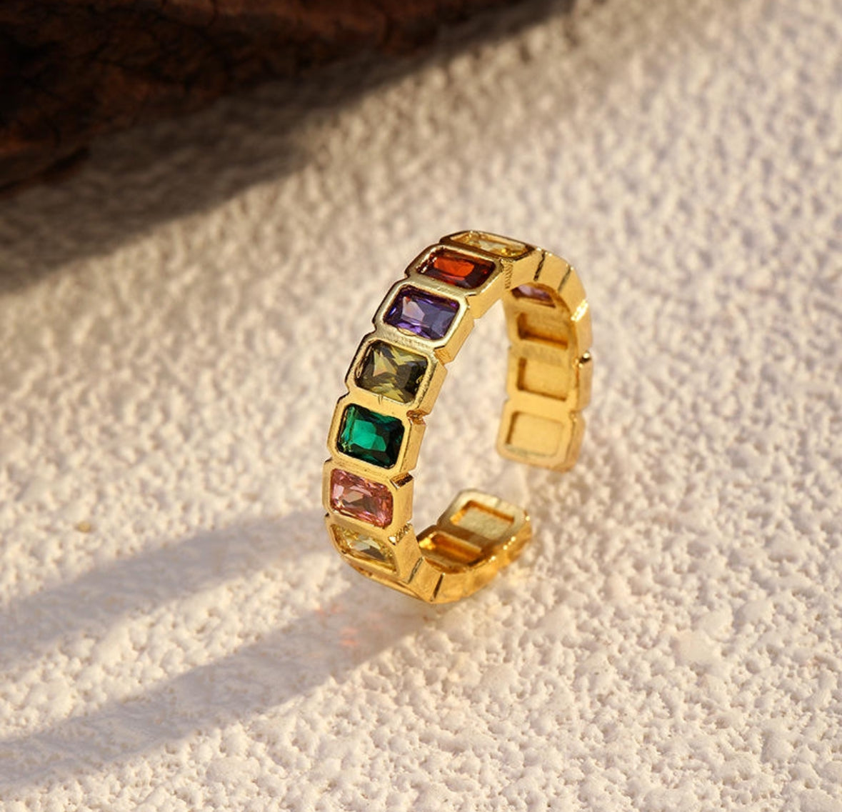 Multi Color Stone
Ring
