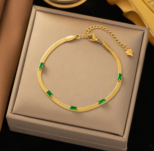 Green Zircon
Bracelet