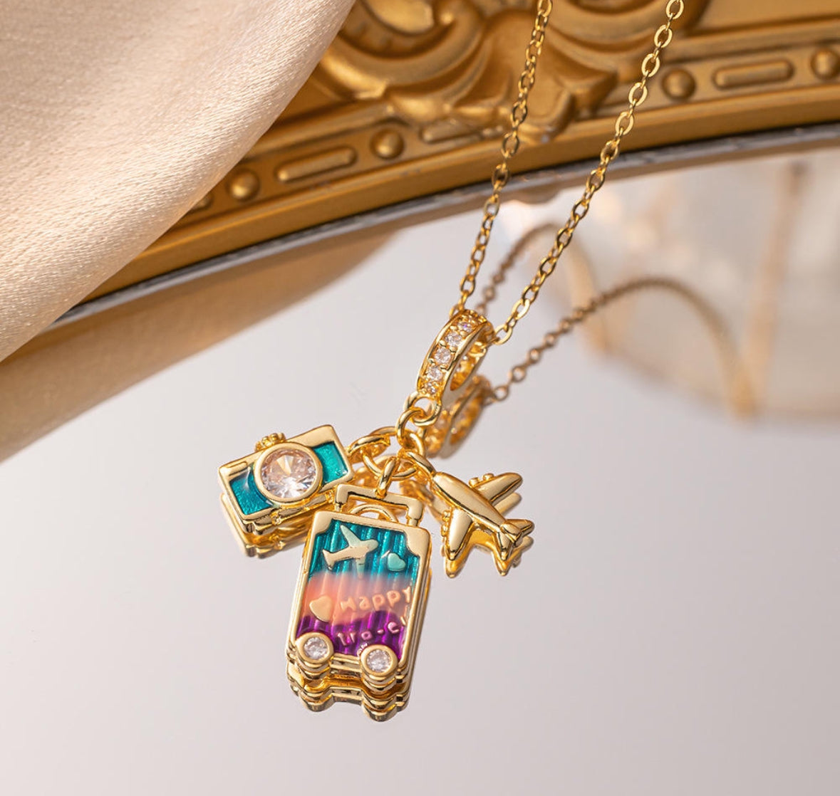 Travel Wanderers
Pendant Necklace