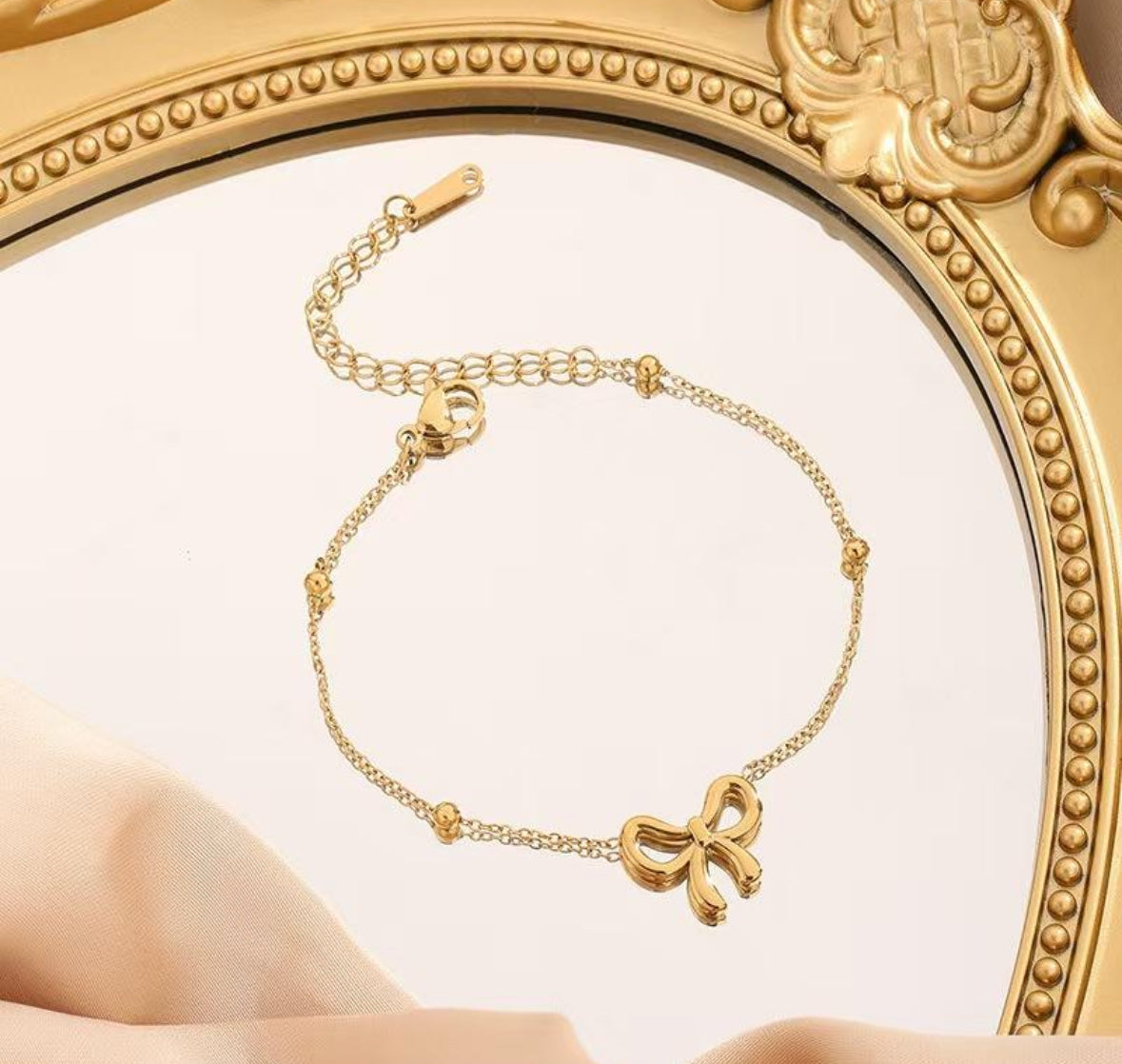 Bow Beads Braclet