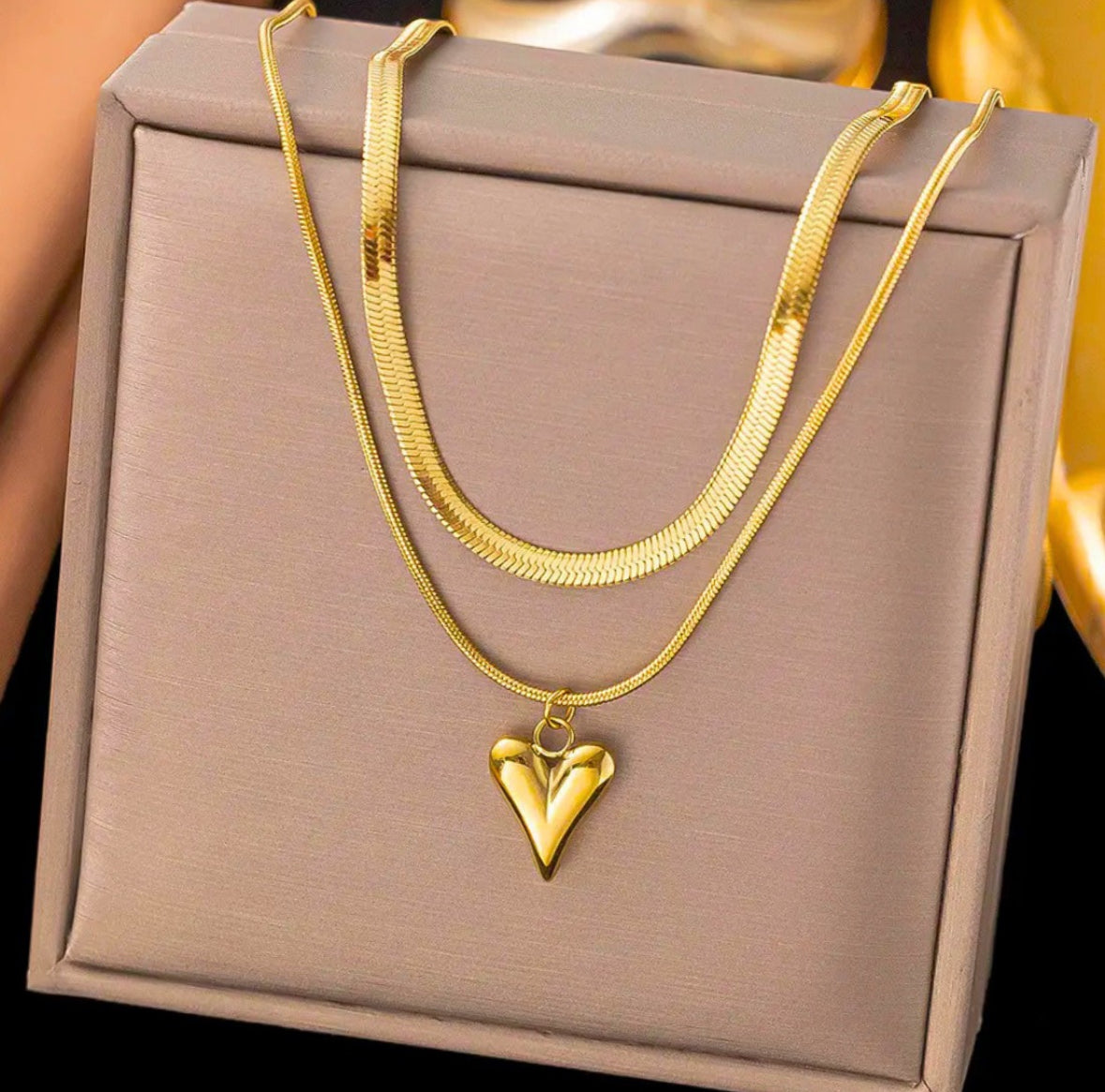 Dual Layer Heart
Pendant