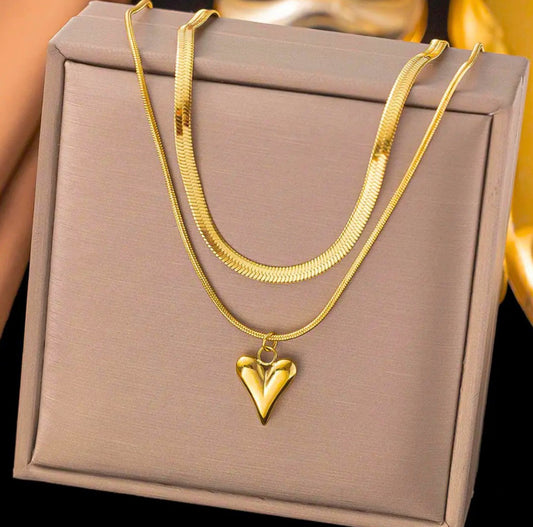 Dual Layer Heart
Pendant
