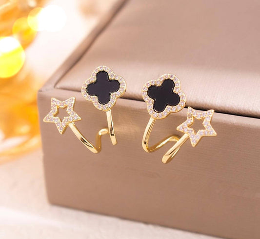 Black Clover Earrings