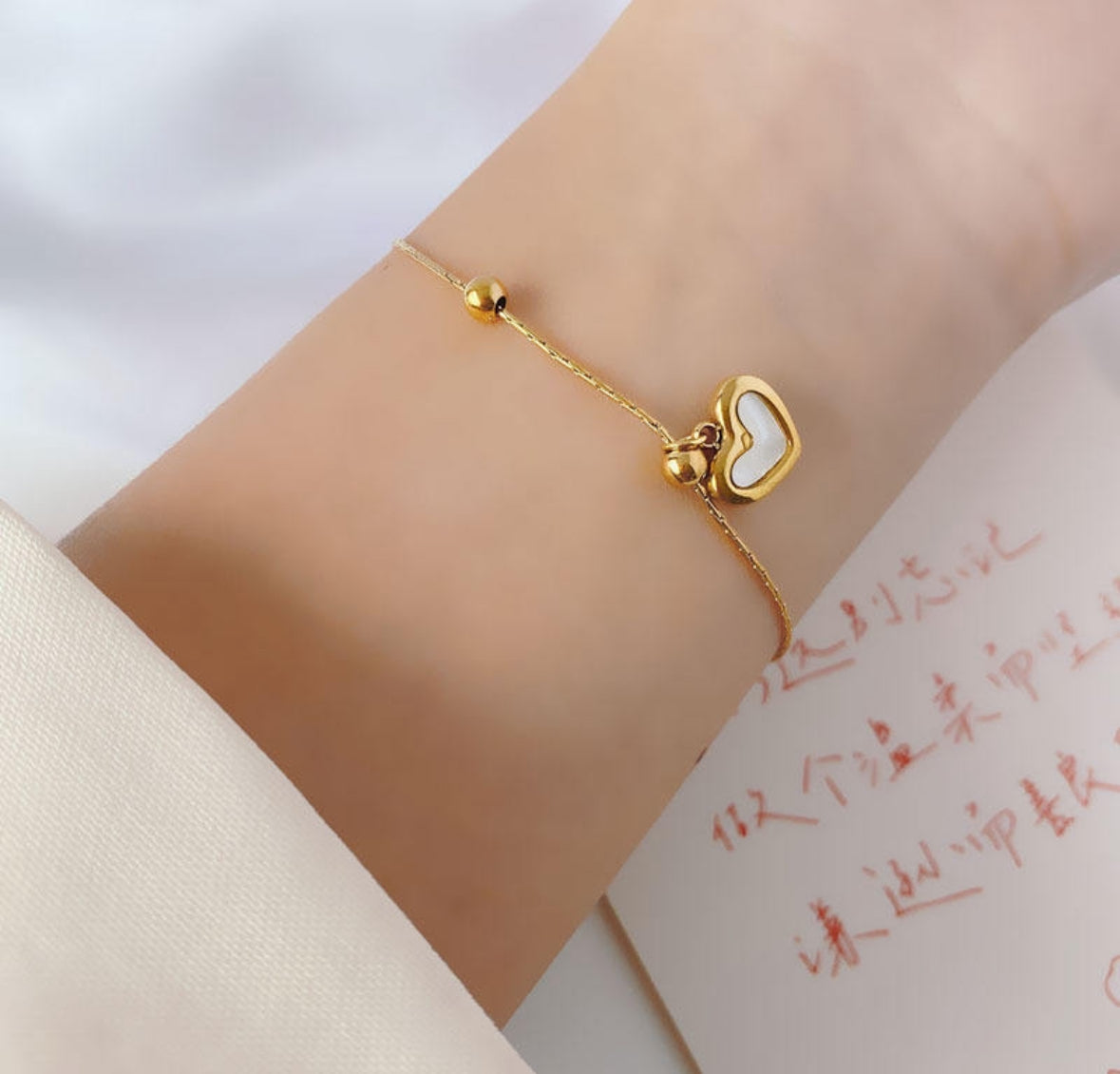 Rope Chain Heart
Bracelet