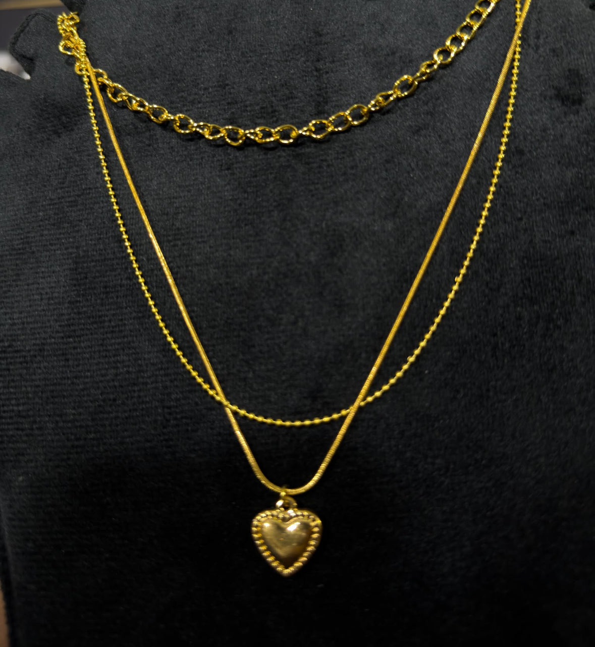 Triple Layer Necklace