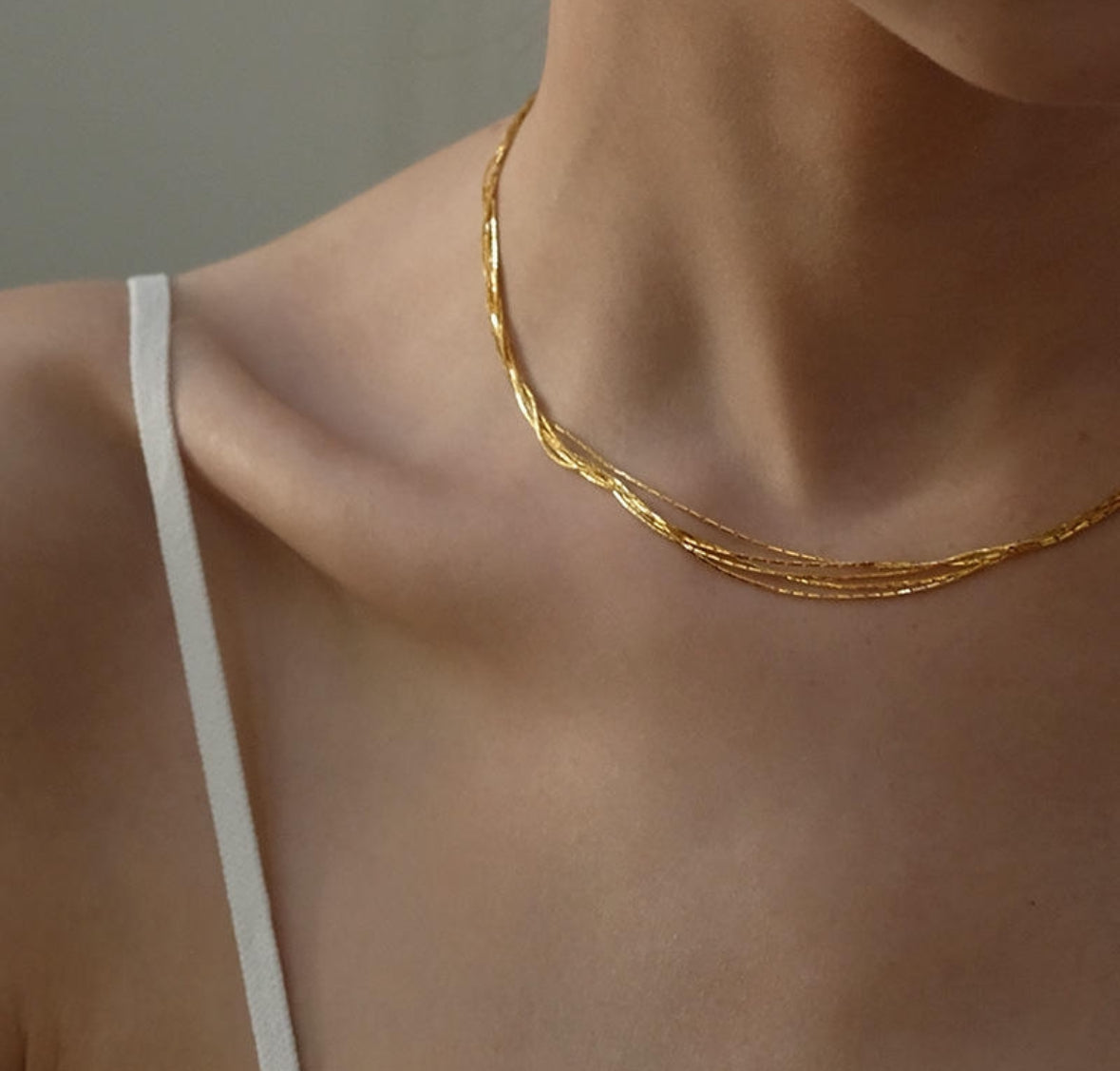 Multi Layer Chain
Necklace