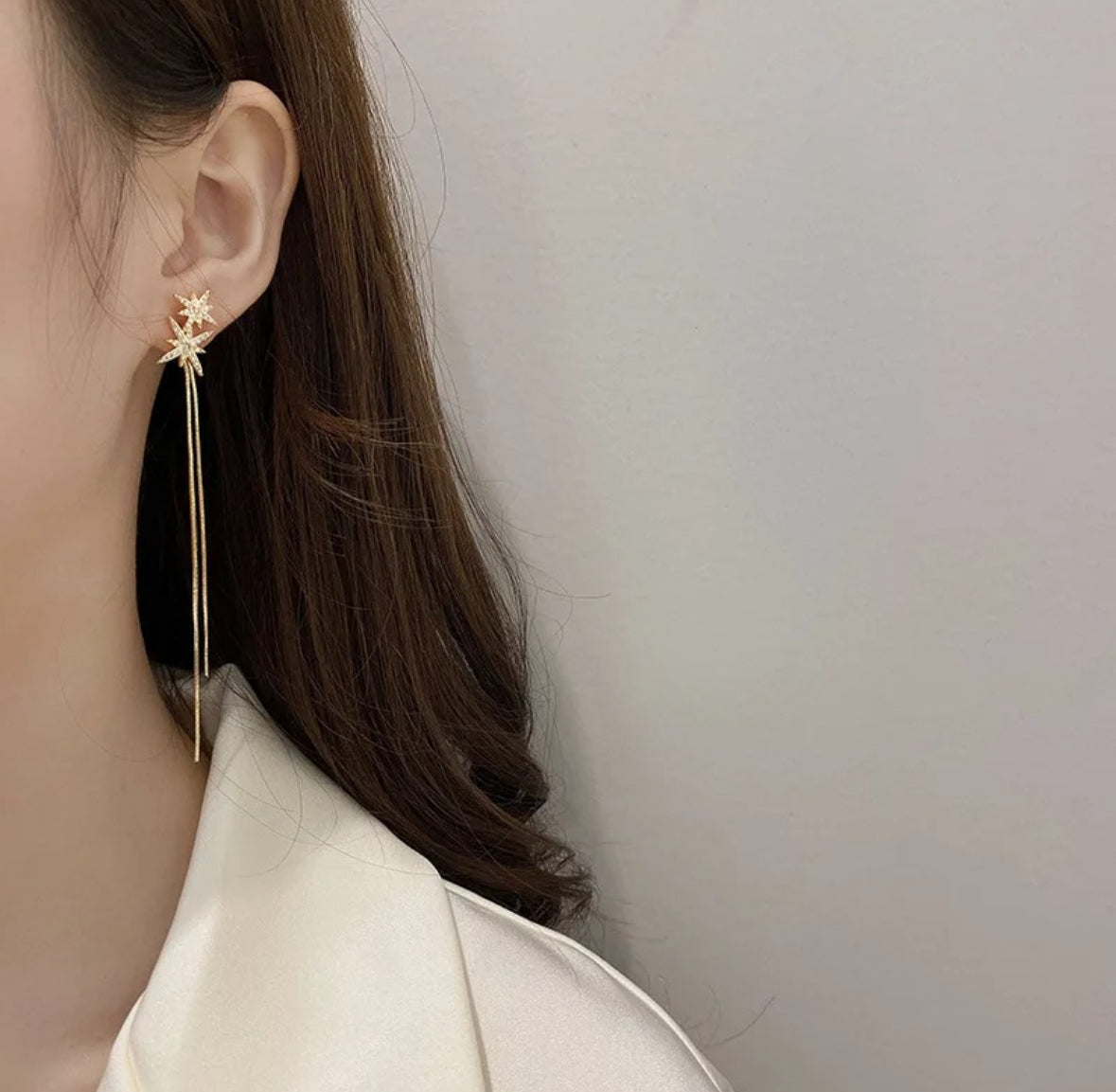 Star & Tassel Earrings