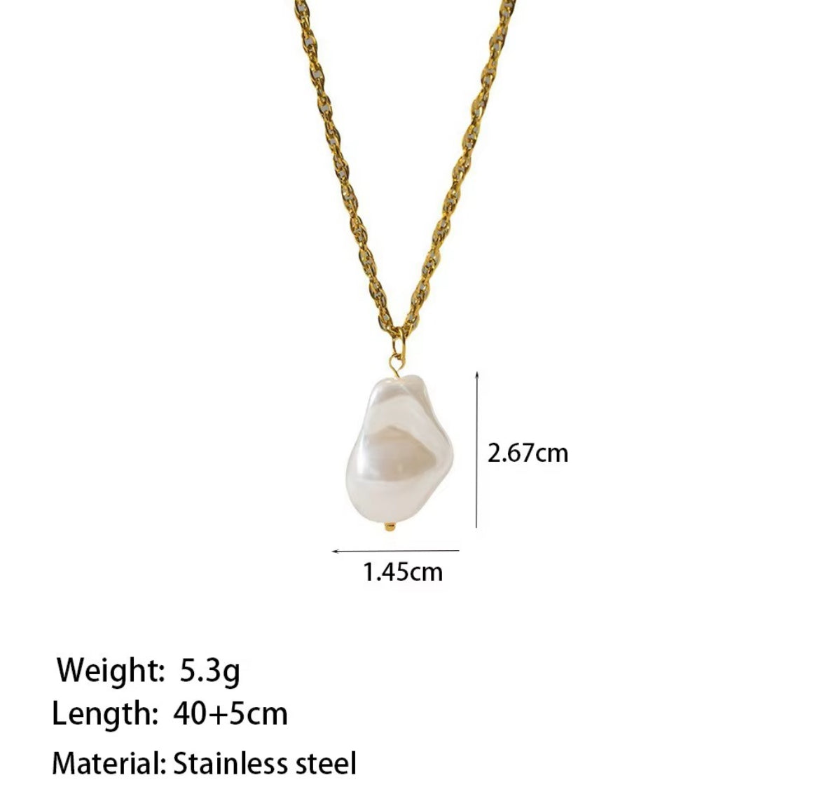 Freshwater Pearl
Necklace