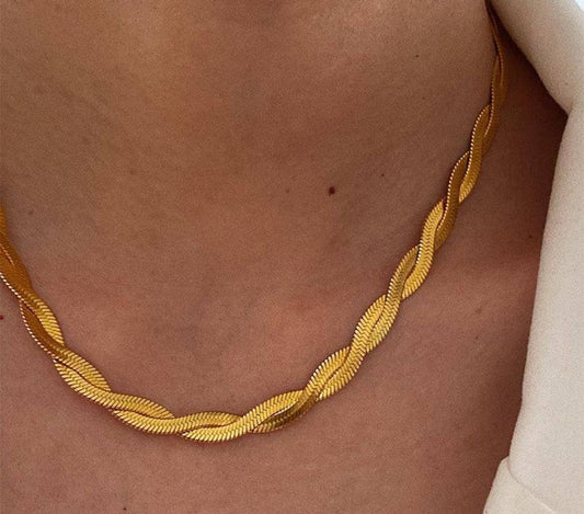 2 Layer Twisted
Flat Snake Chain