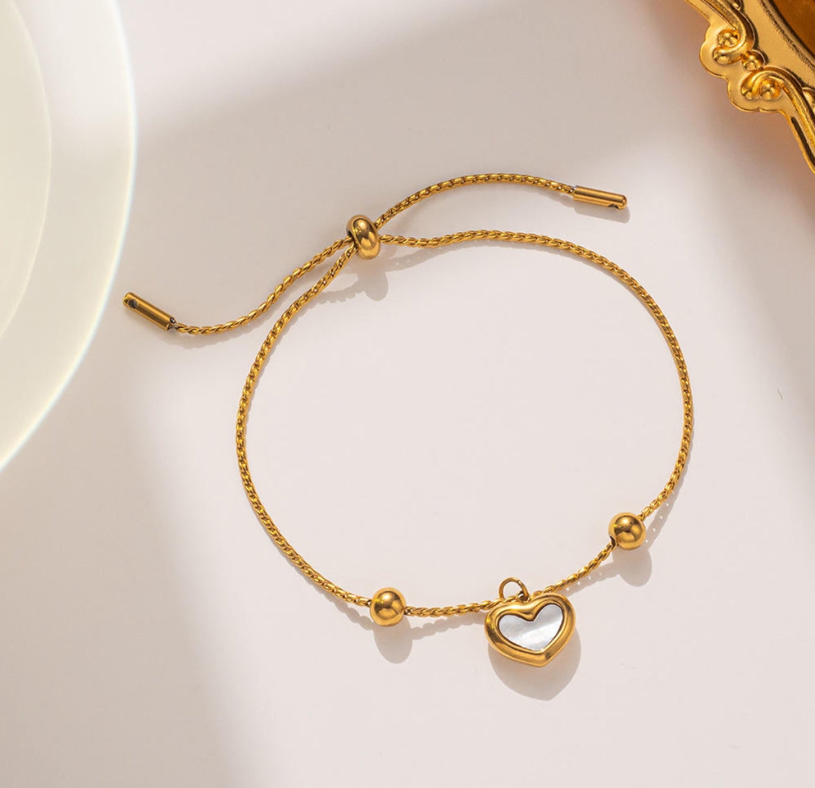 Rope Chain Heart
Bracelet