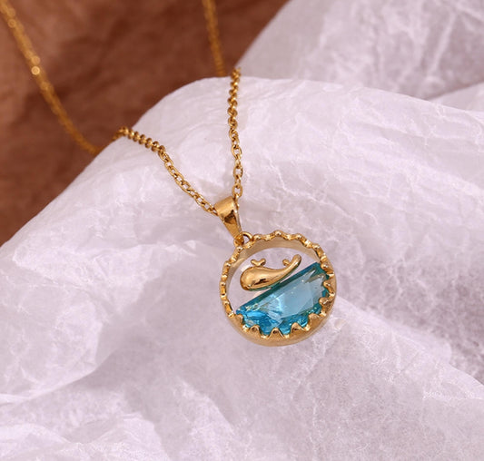The Blue Whale Necklace